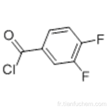 Chlorure de 3,4-difluorobenzoyle CAS 76903-88-3